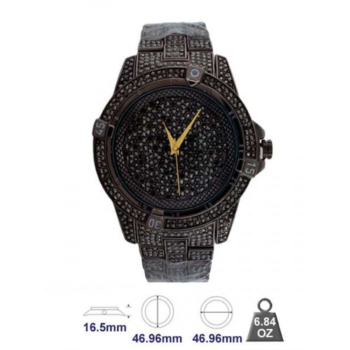 Dark Brown Mens Watch