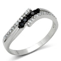 Rhodium + Ruthenium Brass Ring-AAA Grade