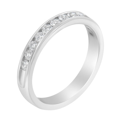 14K White Gold 1.5CTW Diamond Band Ring