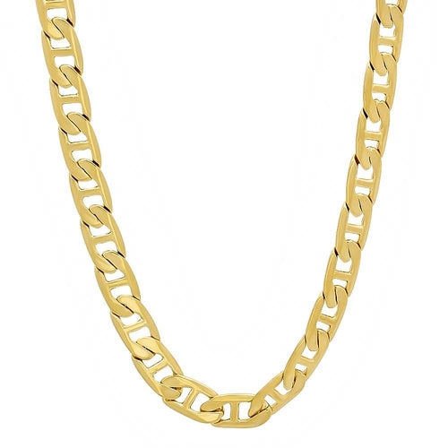 14K Yellow Gold Plated Brass Chain