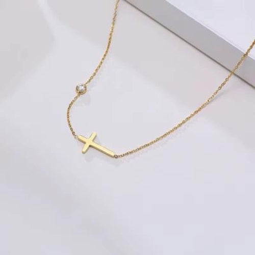 Faith Cross Necklace