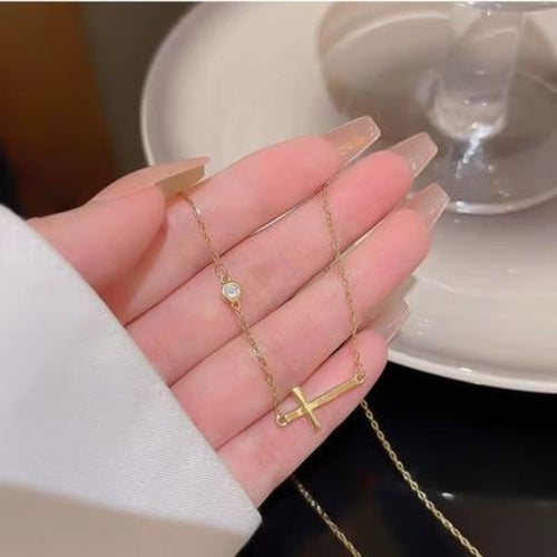 Faith Cross Necklace